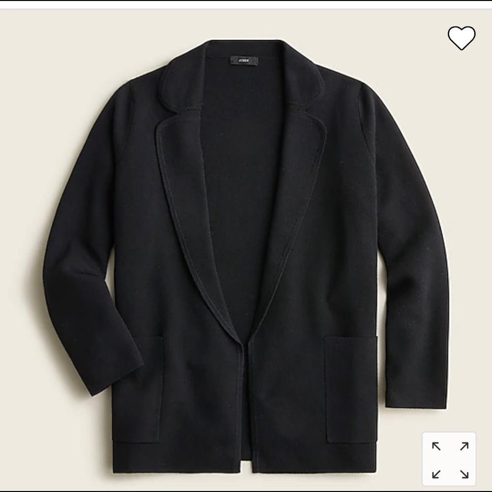 J.Crew Eloise sweater blazer
